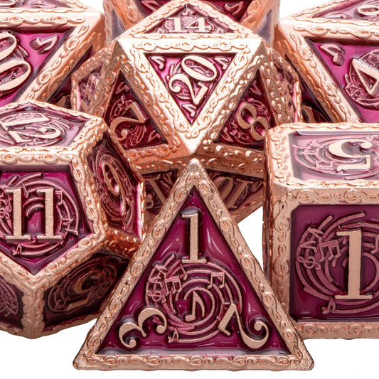 Mythic Forge Metal Polyhedral Dice Set